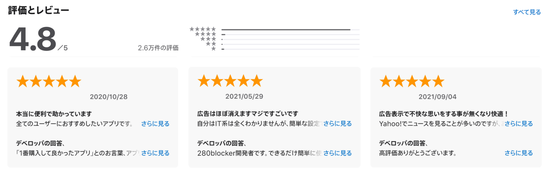 App Store 「ユーティリティ」カテゴリ内1位